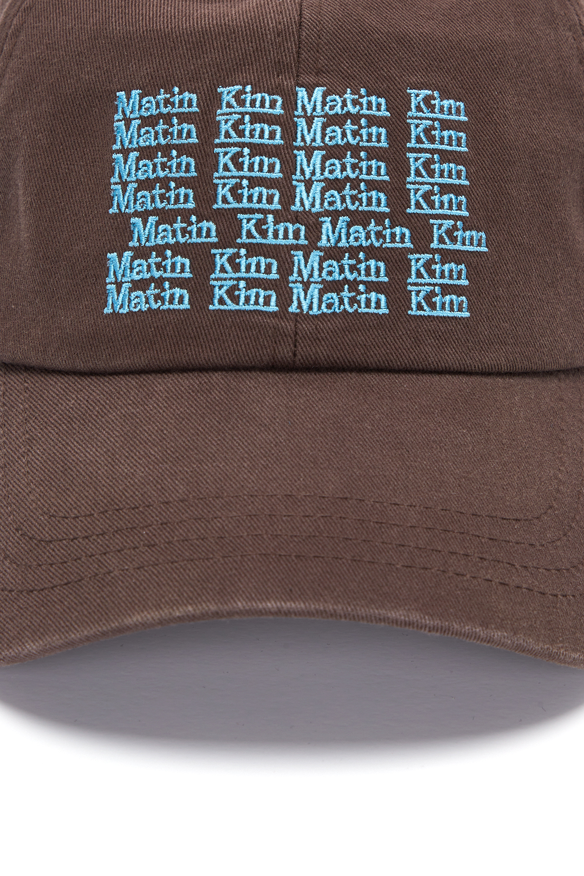 LETTERING BALL CAP IN BROWN