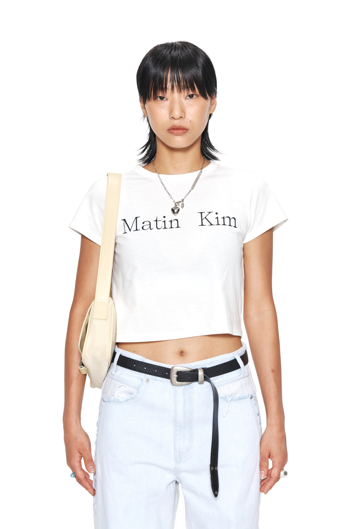 Matin Kim New Paris Middle Bag_Cream in 2023