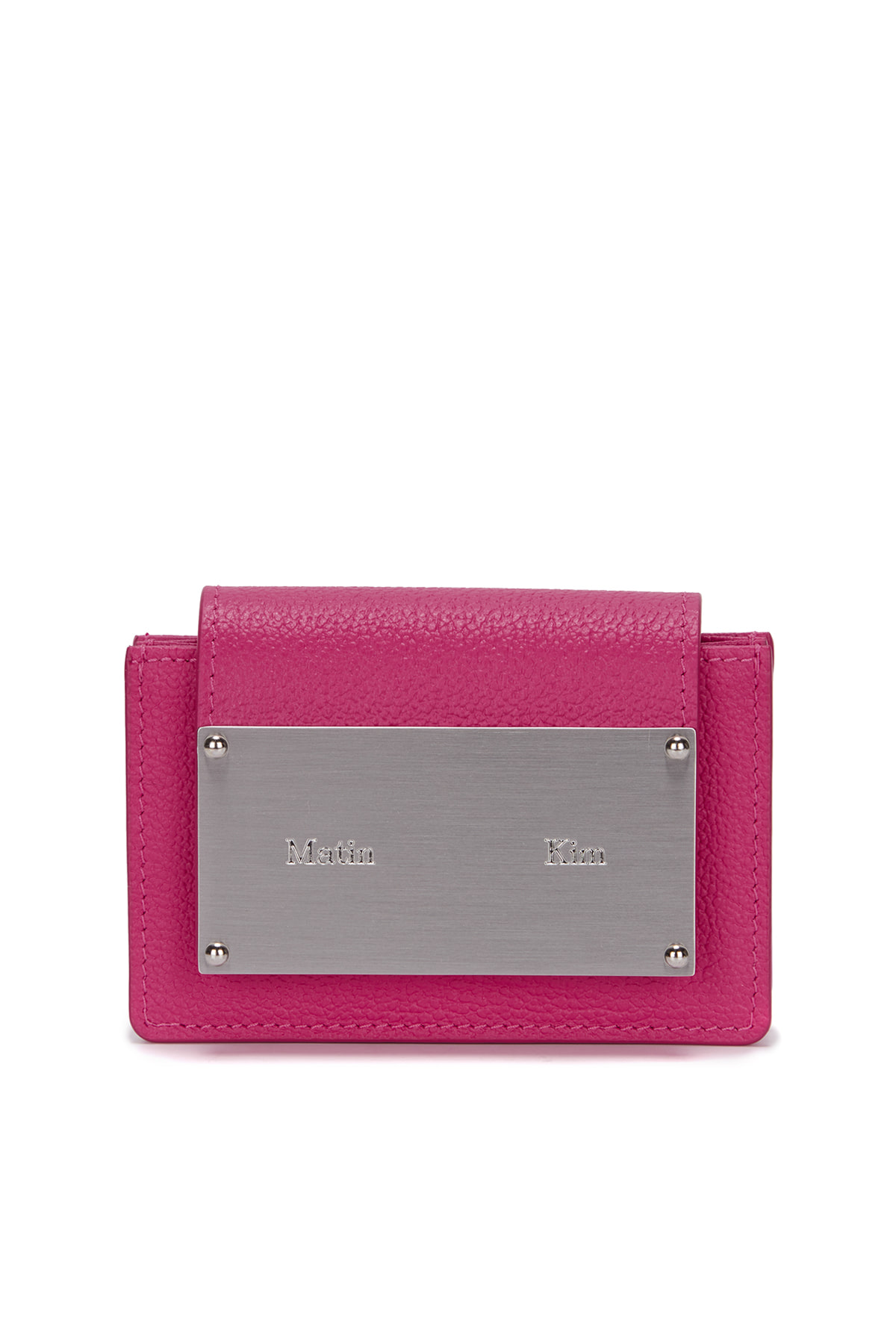 ACCORDION WALLET IN HOT PINK - MATINKIM