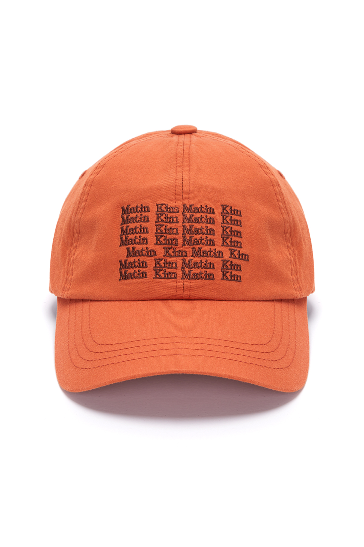 LETTERING BALL CAP IN BROWN - MATINKIM